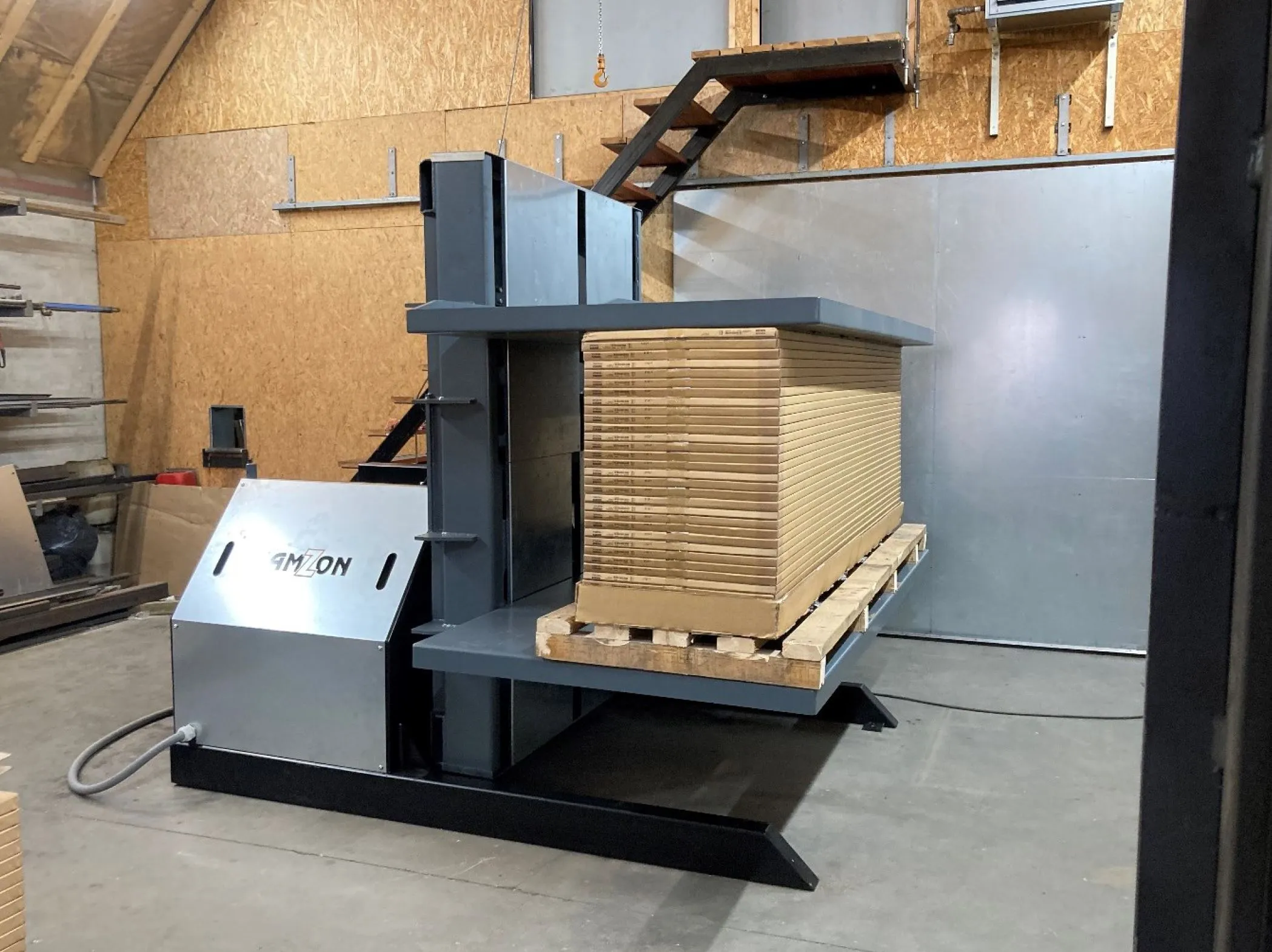 Samzon PT 1800 pile turner